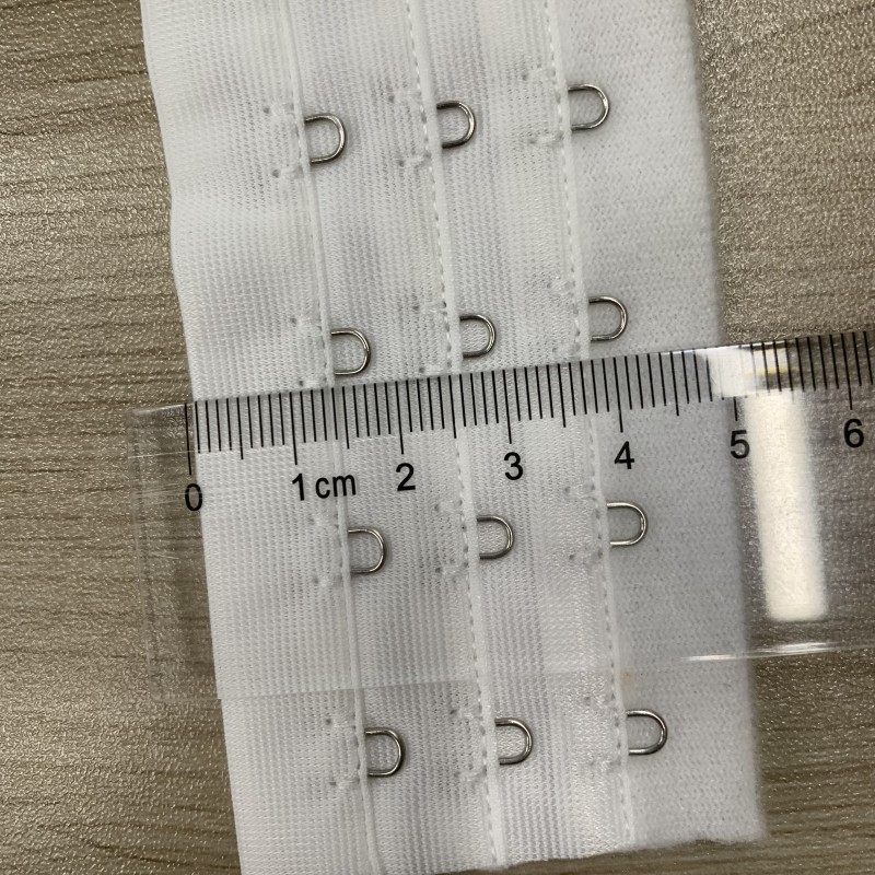 Hook and Eye Tape Manufacturer - Wholesale 3 Lines Coated Silver