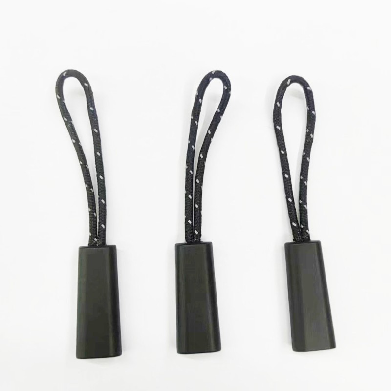 Sling Zipper Puller Manufacturer - Custom Loop Nylon Injection Tail