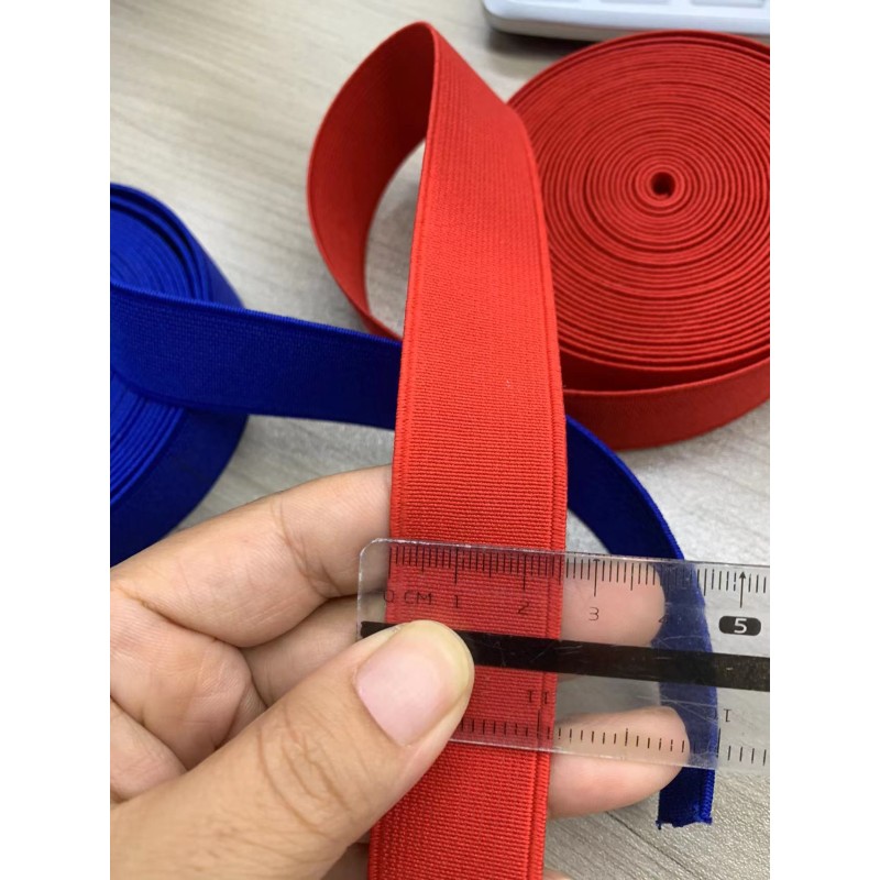 Elastic Band Factory - White Knit for Boots Bags Spandex