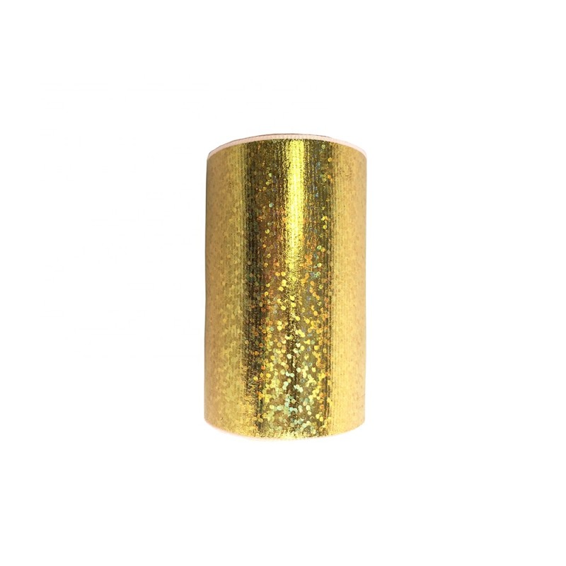 Holographic Ribbon Factory - Custom Decorative Golden Silver