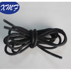 Waxed Shoelaces Supplier - Customized Round Wax Coated Cotton