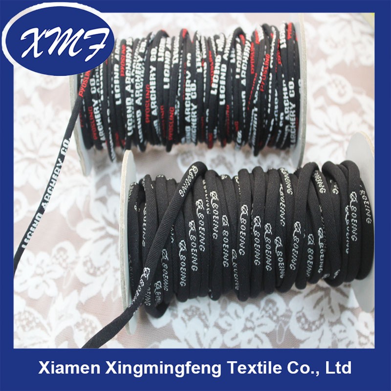 Elastic Cord Manufacturer - Round 5mm Soft Cotton Drawstring