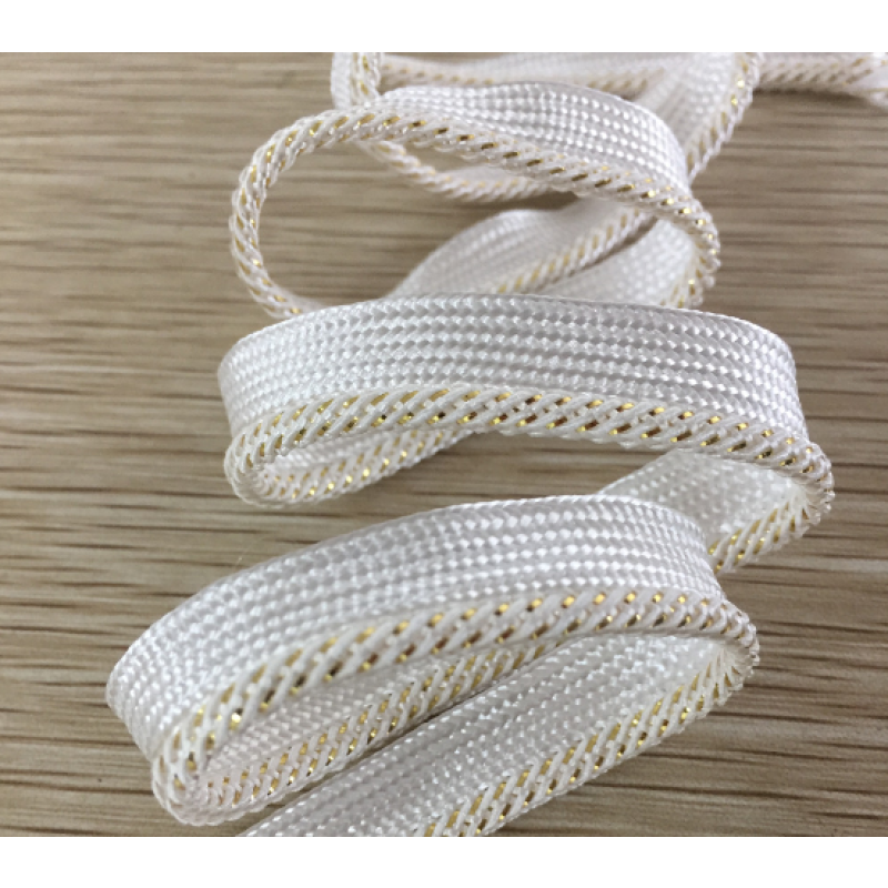 Piping Tape Supplier - High-end Gold Lurex for Garment