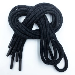 Drawcord Shoelaces Factory - High Quality Round Cotton Polyester
