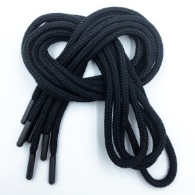 Drawcord Shoelaces Factory - High Quality Round Cotton Polyester