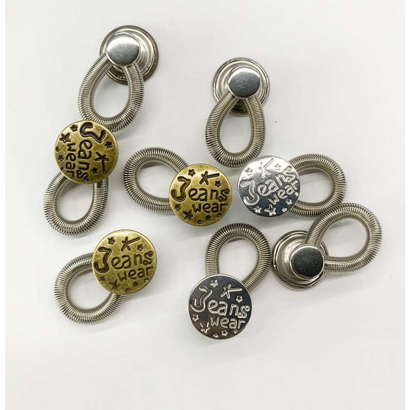 Jeans Buttons Manufacturer - Extendable Retractable Waist Adjusted