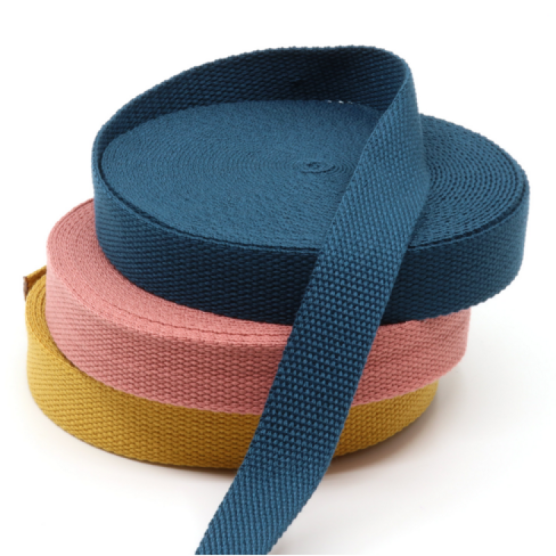 Recycled Tape Supplier - Colorful 1inch 38mm 40mm Polyester Cotton