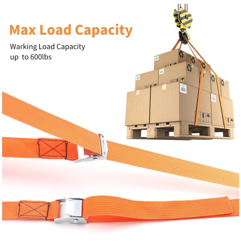 Cam Buckle Strap Supplier - 25mm Nylon PP Lashing Luggage Belt