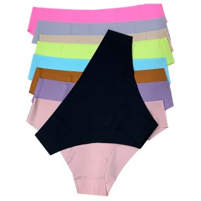 Women's Panties Manufacturer - Multi-color Seamless Silk Bonded