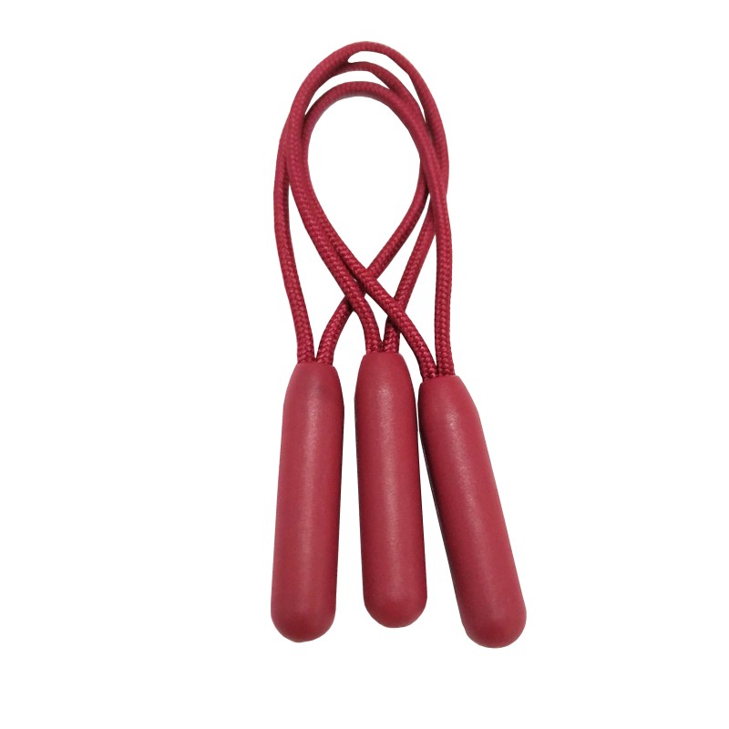 Zipper Puller Manufacturer - Customers Brand Name Soft PVC Cord