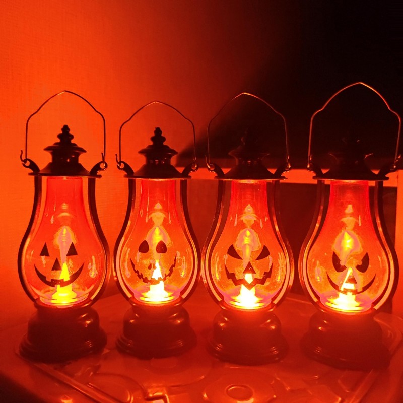 Mini Halloween Lights Supplier - Portable Led Jack-o-lantern Decorative