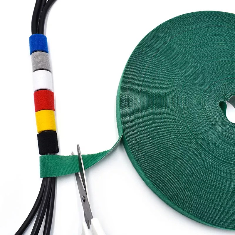 Hook and Loop Tape Supplier - Factory Double Sided Fabric Roll