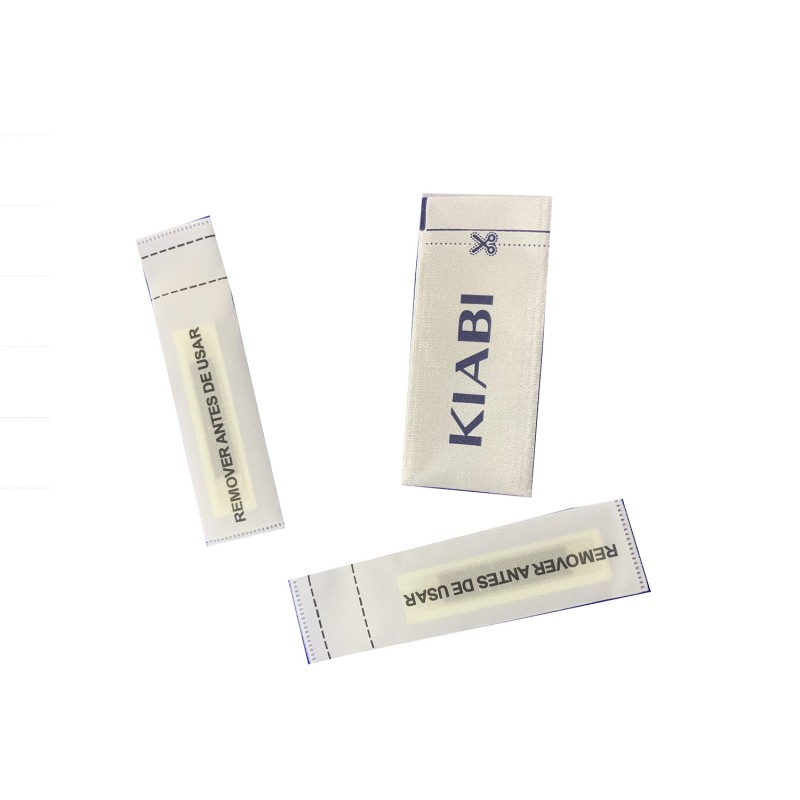 Washing Care Label Supplier - Custom Brand Print Satin for Clothing