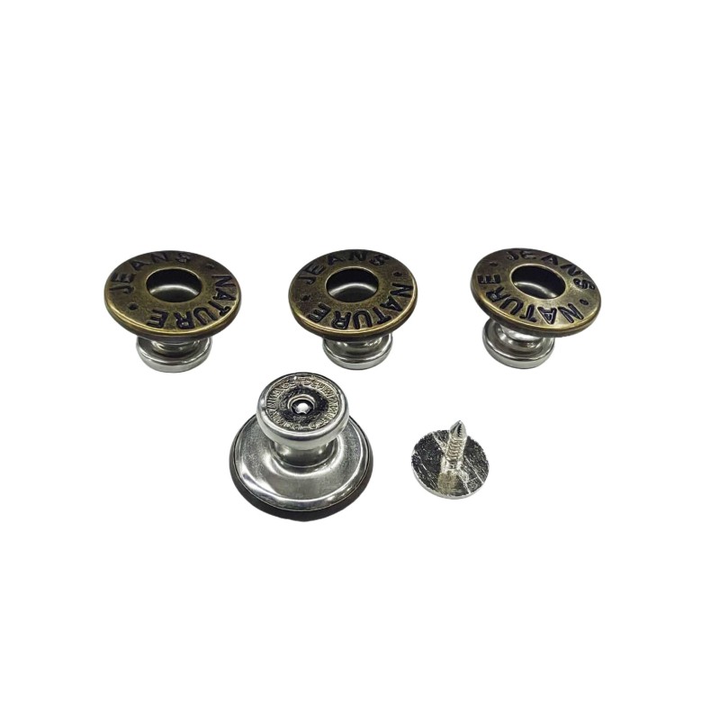 Metal Buttons Factory - Custom Embossed Detachable Rivets