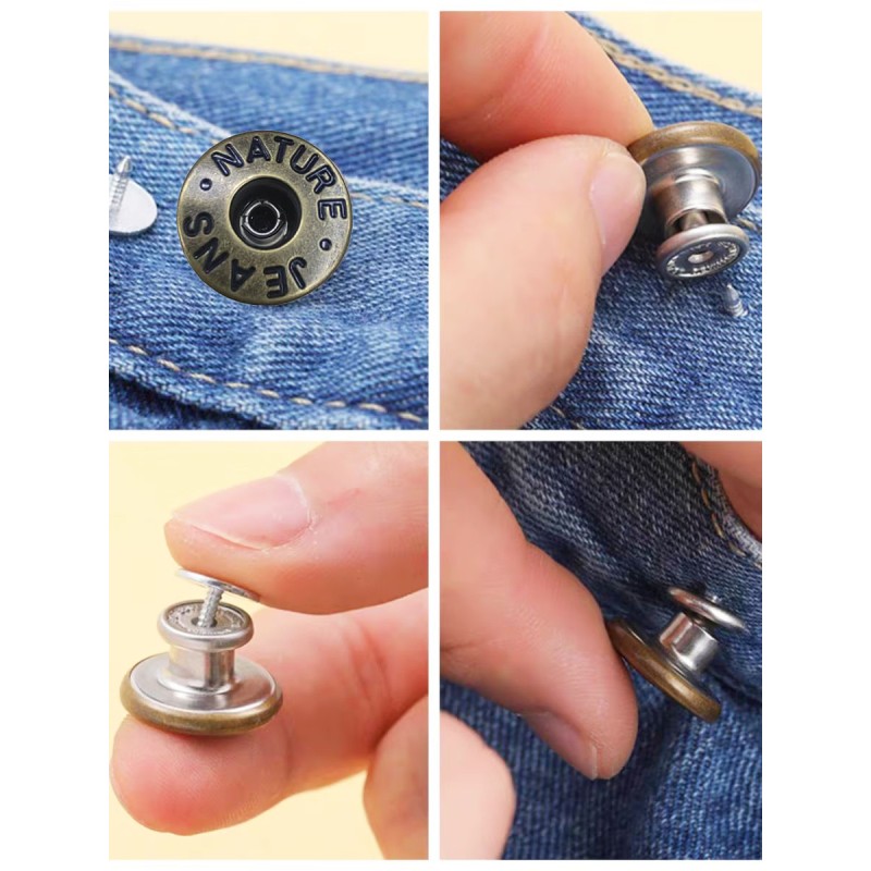 Metal Buttons Factory - Custom Embossed Detachable Rivets