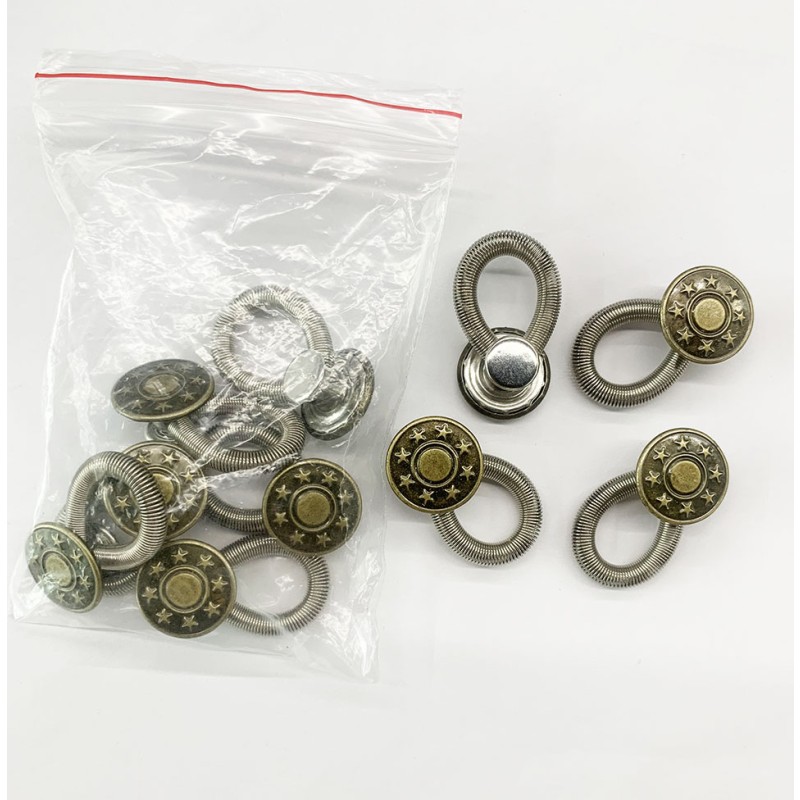Jeans Buttons Manufacturer - Extendable Retractable Waist Adjusted