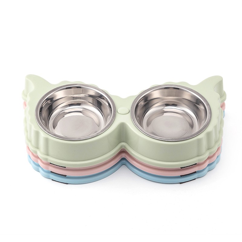 Pet Bowl Factory - OEM Sheep Eyes Steel Double