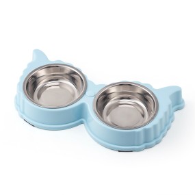 Pet Bowl Factory - OEM Sheep Eyes Steel Double