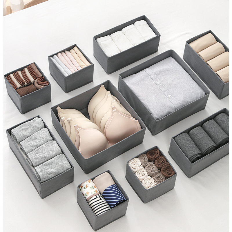 Clothes Storage Box Supplier - Foldable Rectangle Drawer Organizer