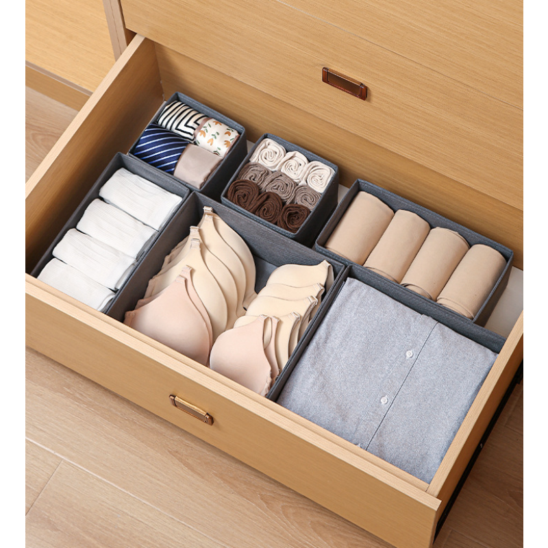 Clothes Storage Box Supplier - Foldable Rectangle Drawer Organizer