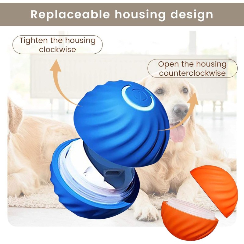 Interactive Dog Toy Supplier - USB Smart Gravity Bouncing Ball