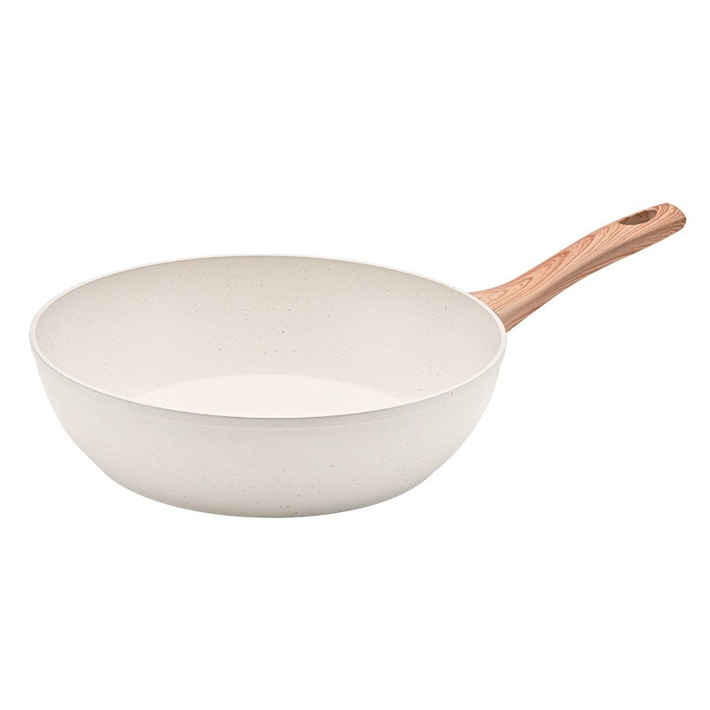 Non Stick Cookware Supplier - 12 Piece Wooden Handle Set