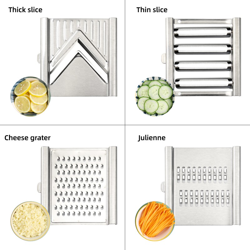 Kitchen Grater Manufacturer - Interchangeable Blades Multi-Functional
