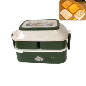 Bento Set Manufacturer - Food Container with Bottle Cutlery