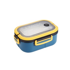 Kids Bento Box Supplier - 2 Compartment with Cutlery Set