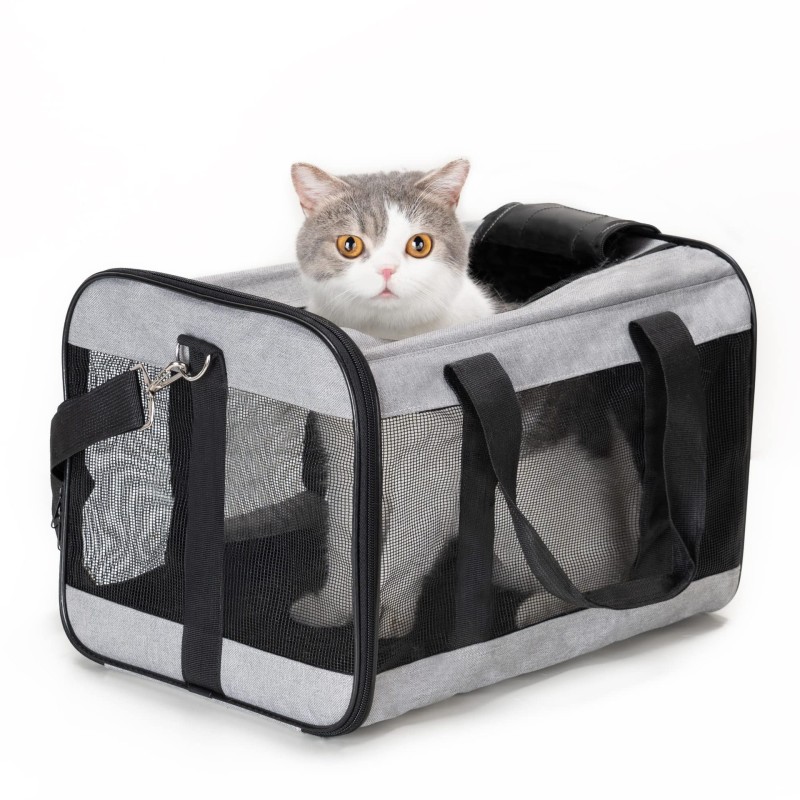 Pet Travel Bag Manufacturer - Transparent Breathable Mesh Carrier