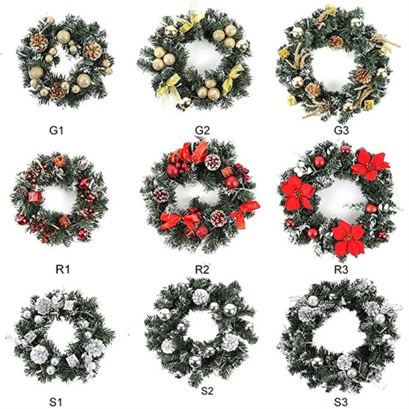 Christmas Wreath Supplier - Scene Decoration Door Hanging Vine