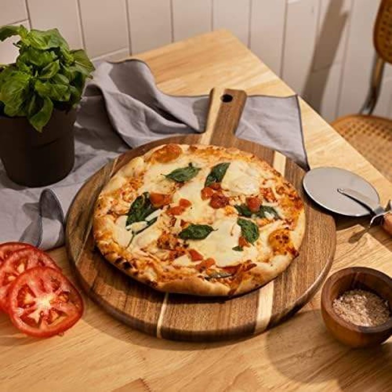 Chopping Board Supplier - Eco-friendly Acacia Wood Pizza Paddle
