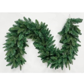 Christmas Garland Supplier - Artificial 2.7m PVC Indoor Outdoor