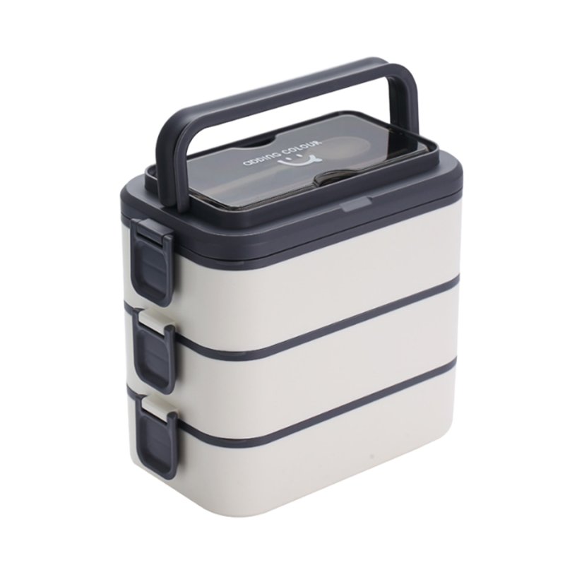 Food Storage Container Factory - Stackable 3 Tier Stainless Steel