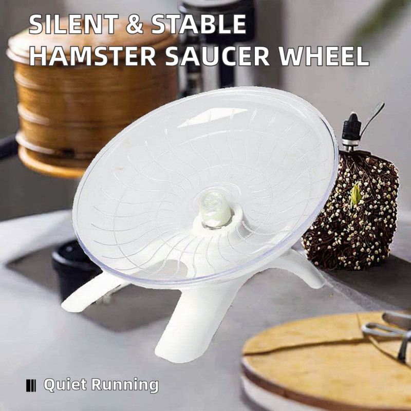 Hamster Wheel Factory - Spinning Silent Flying Saucer Exercise