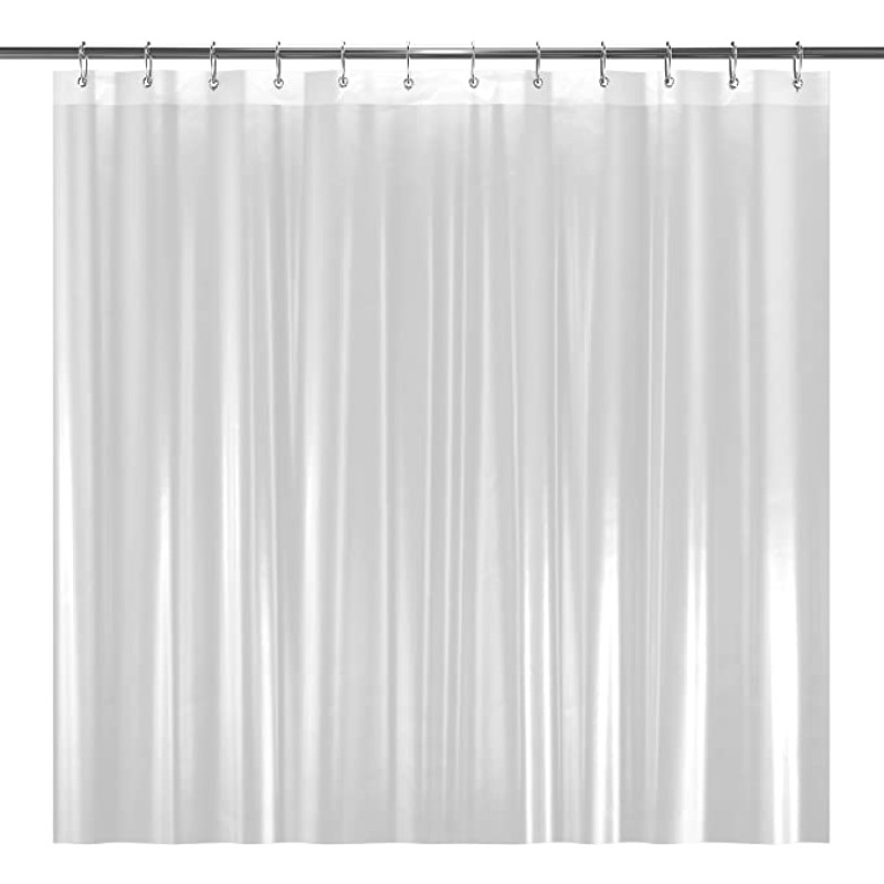 Shower Curtain Liner Supplier - Clear 8G 72x72 Inch Heavy Duty