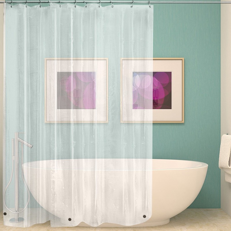 Shower Curtain Liner Supplier - Clear 8G 72x72 Inch Heavy Duty