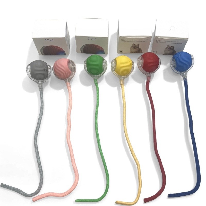 Cat Toy Ball Supplier - Automatic Jumping Moving Self-Play