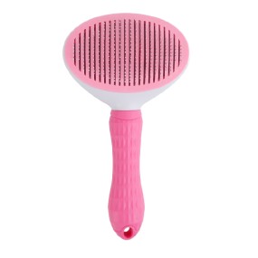 Pet Grooming Brush Supplier - Self-Cleaning Slicker Comb OEM
