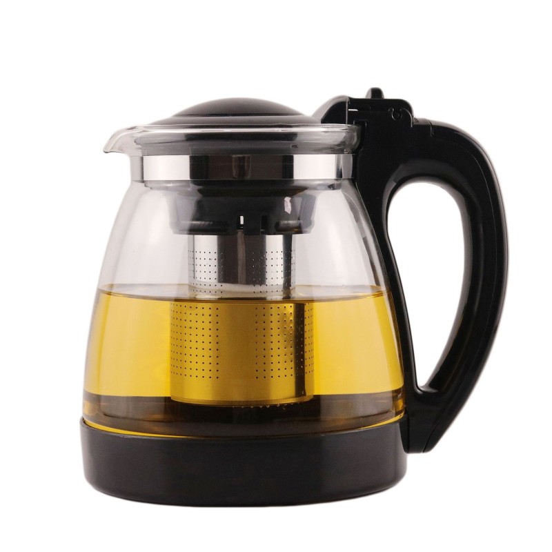 Glass Teapot Manufacturer - Clear Loose Leaf Infuser Heat-Resistant