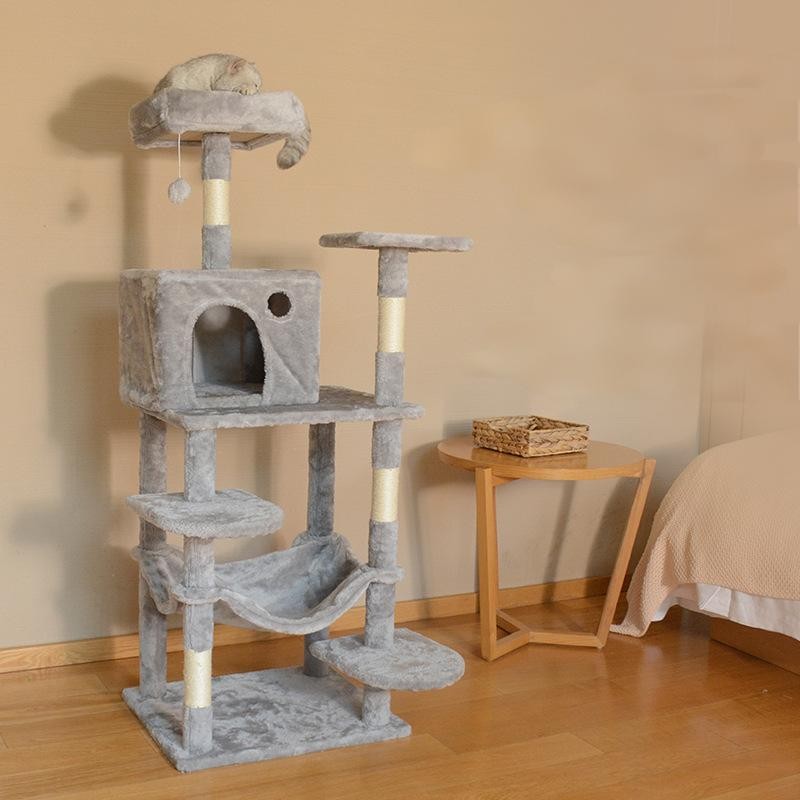 Cat Tree Tower Supplier - Multi-layer Plush Scratching Climbing