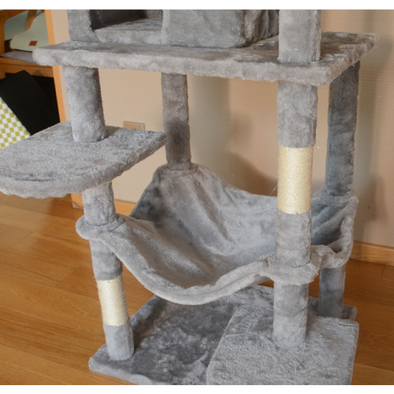 Cat Tree Tower Supplier - Multi-layer Plush Scratching Climbing