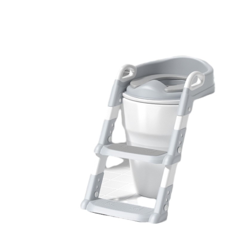 Baby Toilet Trainer Factory - Plastic Foldable Anti-Slip Ladder