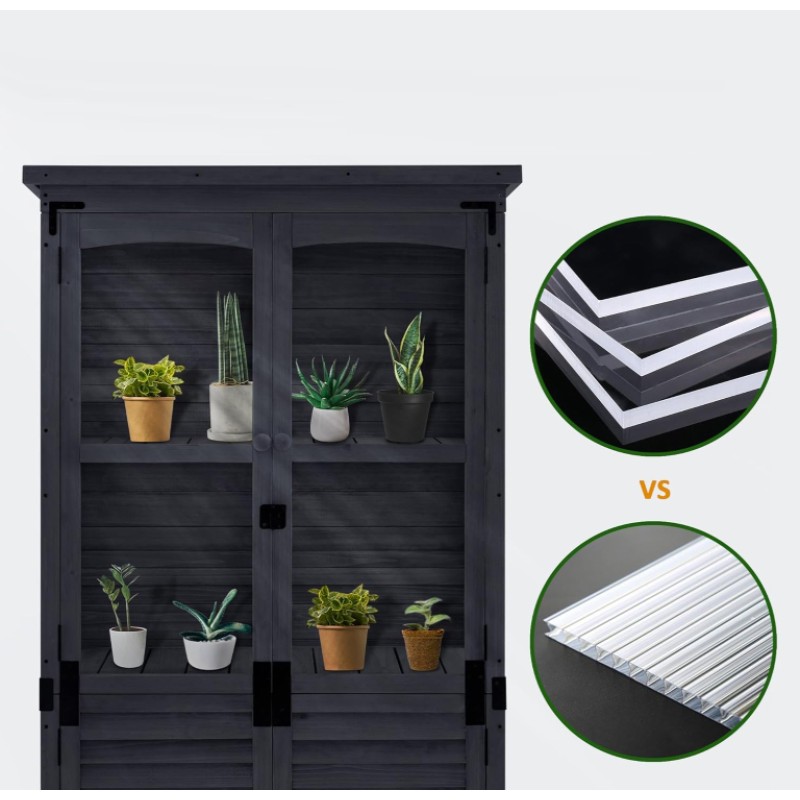 Greenhouse Manufacturer - Outdoor Wood Fresh Vegetable Wholesale