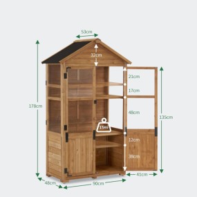 Garden Furniture Manufacturer - Plant Rack Outdoor Vegetable Storage