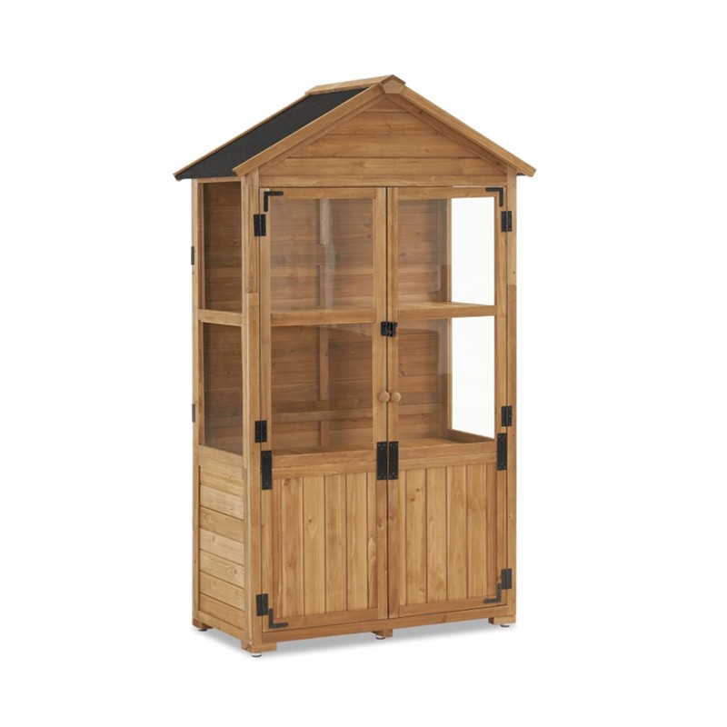 Small Garden House Supplier - Wooden Indoor Plant Accessories Ventilated