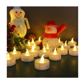 Electric Tea Lights Supplier - Christmas Flickering LED Flameless Timer