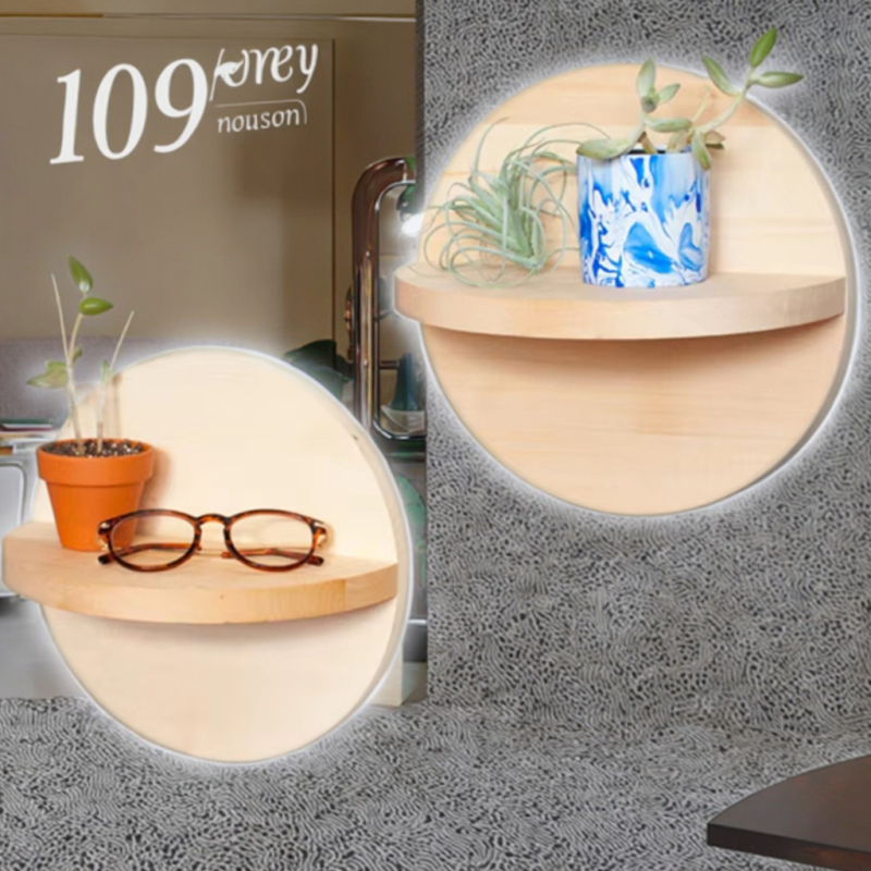 Nordic Storage Shelf Factory - White Wall Decoration Display Stand