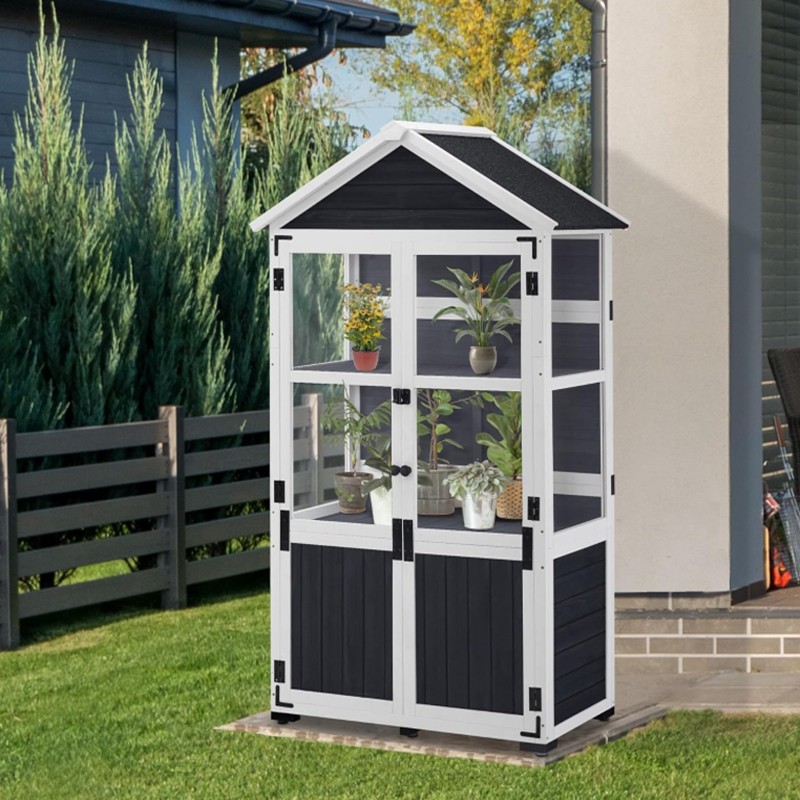 Mini Greenhouse Factory - Seedling Planting Storage Rack 5 Tier