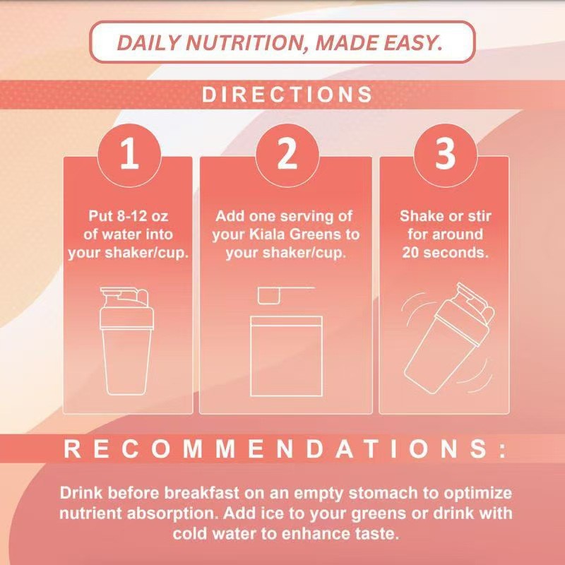 Super Greens Powder Supplier - Hot-Selling Herbal Extract Amazon US Bottle